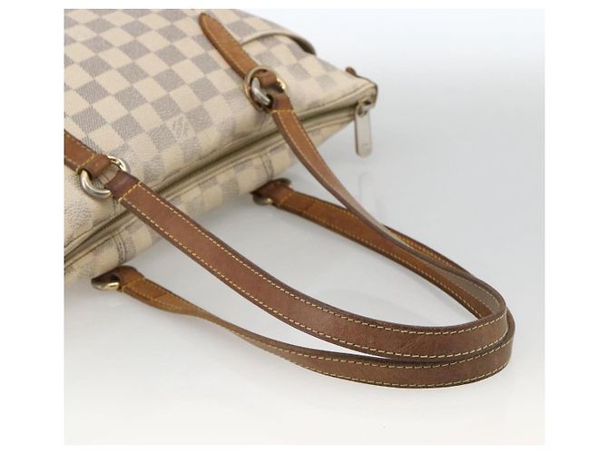 LOUIS VUITTON Borsa Tote Totally PM Damier Azur N41280 LV Auth BA11922 - vista 8