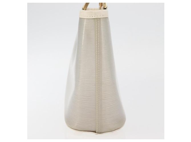LOUIS VUITTON Epi Plage Mini lagoon Bay Borsa a Mano Bianca M92263 LV Auth ka3546 Bianco - vista 4