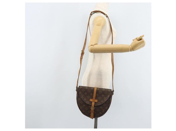 LOUIS VUITTON Borsa a Spalla Monogram Chantilly MM M51233 LV Auth BA11387 Monogramma - vista 24