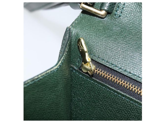LOUIS VUITTON Taiga Pochette Kourad Clutch Bag Epicea M30194 LV Auth BAZ285 - view 21