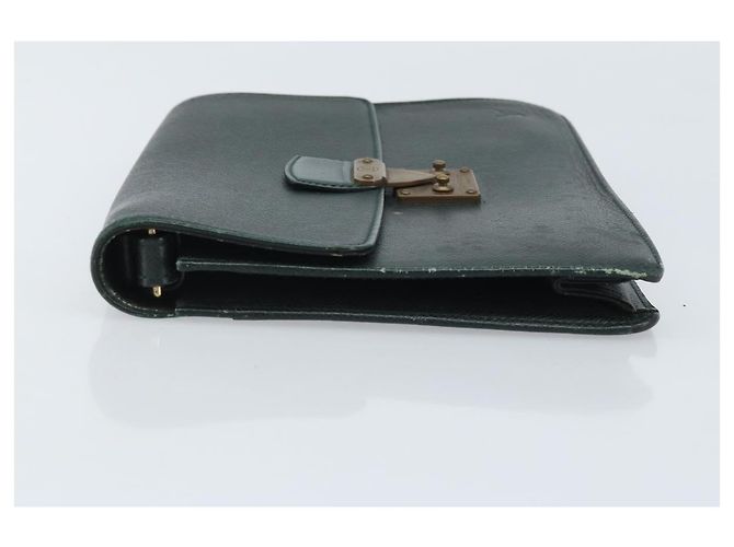 LOUIS VUITTON Taiga Pochette Kourad Clutch Bag Epicea M30194 LV Auth BAZ285 - view 4