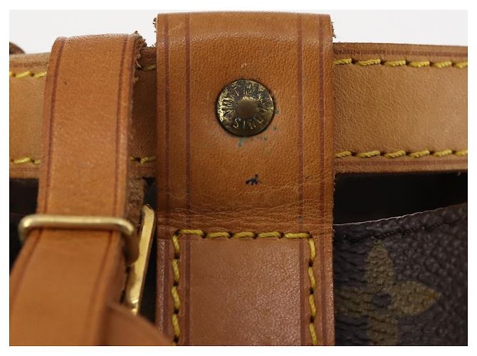 LOUIS VUITTON Borsa a Spalla Monogram Randonnee GM M42244 Auth LNZ108 Monogramma - vista 10