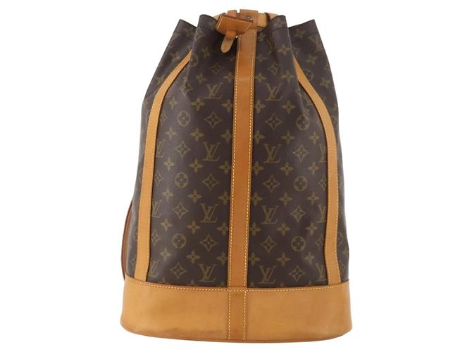 LOUIS VUITTON Borsa a Spalla Monogram Randonnee GM M42244 Auth LNZ108 Monogramma - vista 13