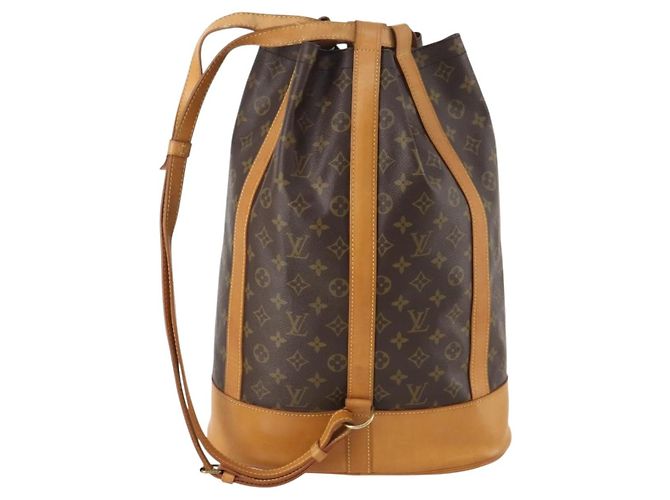 LOUIS VUITTON Borsa a Spalla Monogram Randonnee GM M42244 Auth LNZ108 Monogramma - vista 2