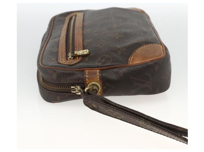 LOUIS VUITTON Clutch Marly Dragonne GM Monogram M51825 LV Auth ka3502 Monogramma - vista 3
