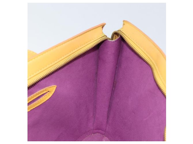 LOUIS VUITTON Borsa a Spalla Epi Saint Jacques Gialla M52269 LV Auth BA11747 Giallo - vista 18