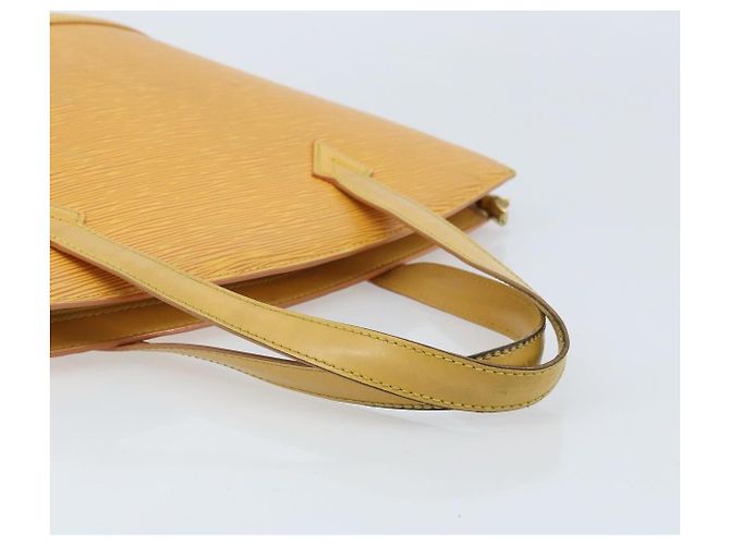 LOUIS VUITTON Borsa a Spalla Epi Saint Jacques Gialla M52269 LV Auth BA11747 Giallo - vista 7