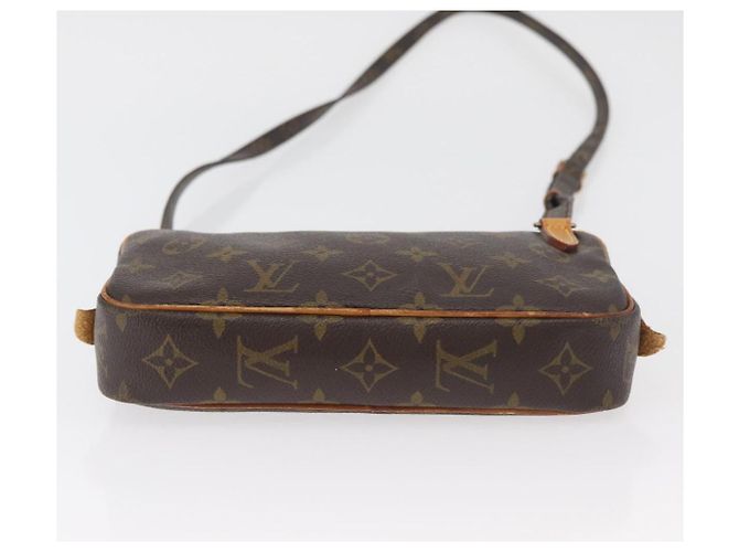 LOUIS VUITTON Borsa a Spalla Monogram Marly Bandouliere M51828 LV Auth ka3562 Monogramma - vista 5