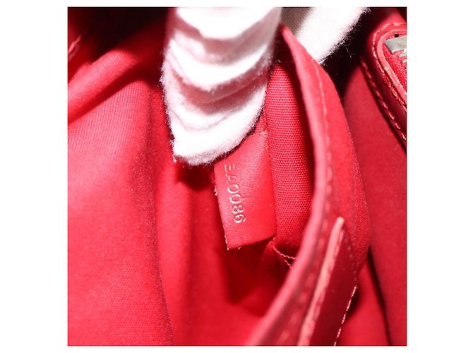 LOUIS VUITTON Borsa a Mano Epi Passy PM Rossa M5926E LV Auth BA11854 Rosso - vista 12