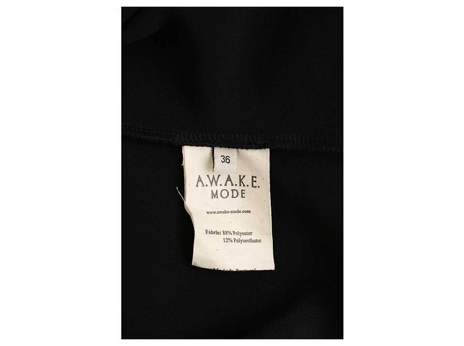 Autre Marque Camiseta negra Negro - vista 6