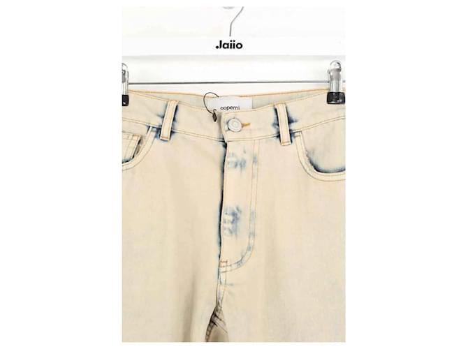 Coperni Jeans boyfriend beige - vista 2