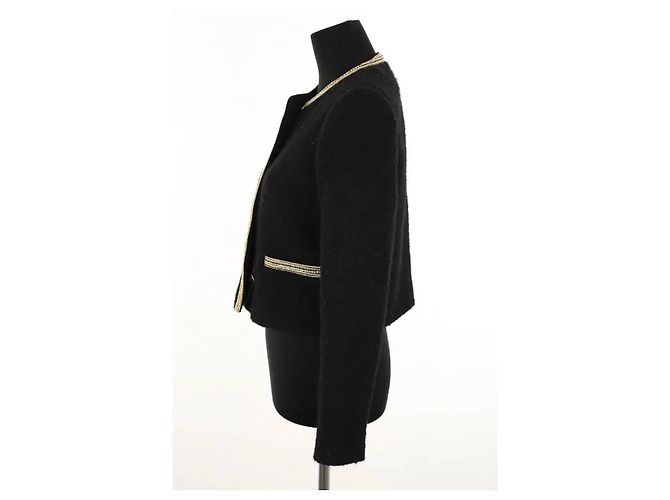 Sandro Gilet nero - vista 3