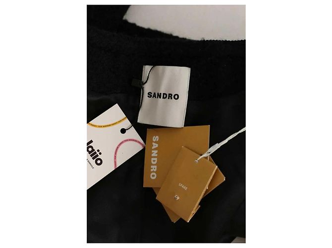 Sandro Gilet nero - vista 5