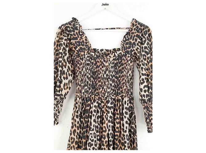 Ganni Beiges Kleid - Ansicht 4