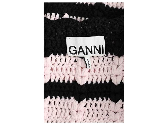 Ganni Cardigan aus Baumwolle Rosa - vista 5