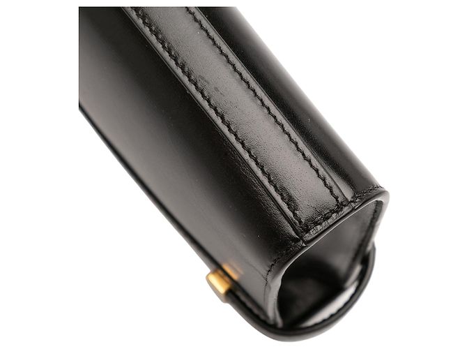 Saint Laurent Mini Box Umhängetasche aus Kalbsleder Manhattan - Ansicht 10