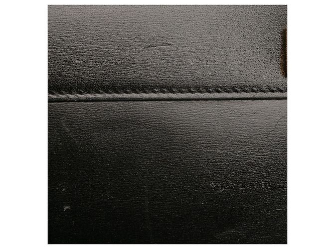 Saint Laurent Mini Box Umhängetasche aus Kalbsleder Manhattan - Ansicht 9