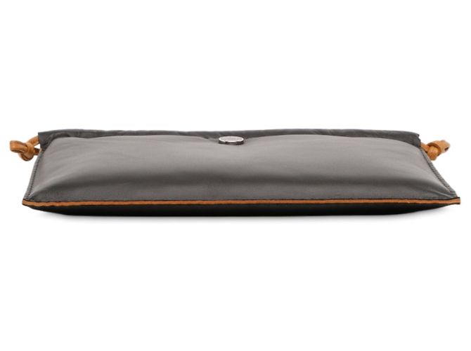 Hermès Milo Pelle di Pecora Pilo Pochette Nero - vista 3