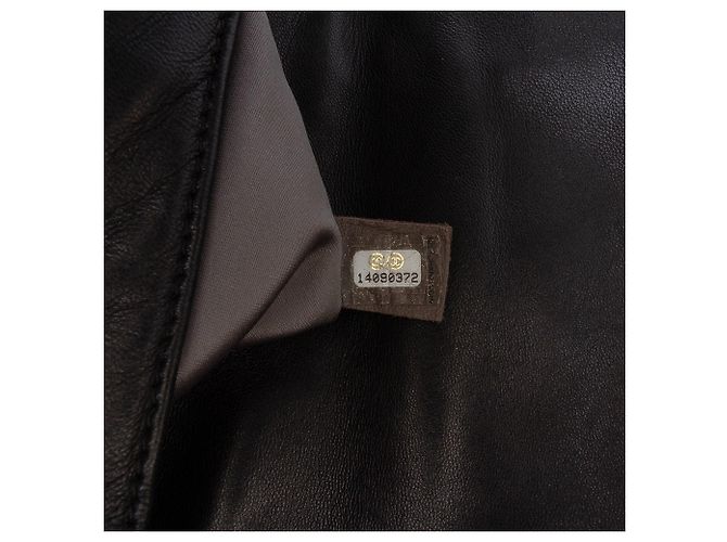 Chanel Matelassé Metallico Distressed Pelle d'Agnello CC Cristallo con Patta Nero - vista 6