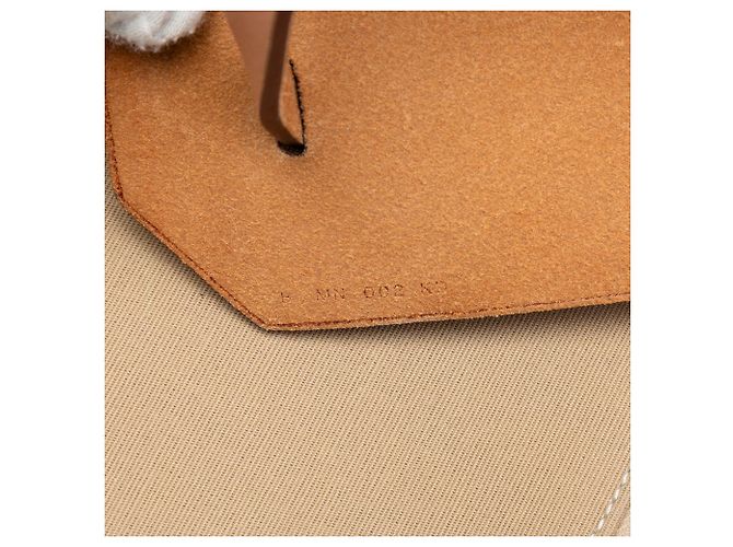 Hermès Toile e Vacca Hunter Herbag Zip Cabine 50 Beige - vista 5