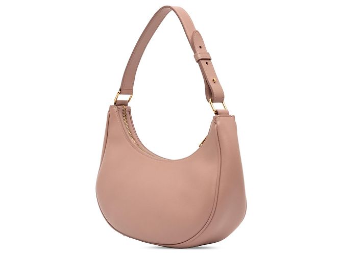 Céline Bolsa transversal Celine Medium em couro de vitela lisa Ava Rosa - vista 2
