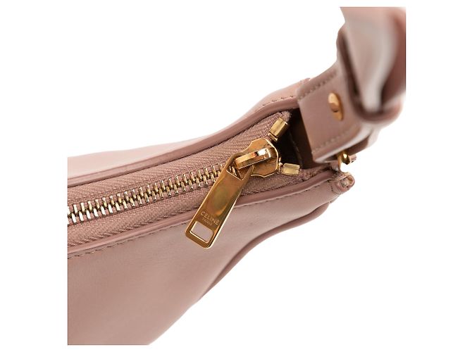 Céline Bolsa transversal Celine Medium em couro de vitela lisa Ava Rosa - vista 7