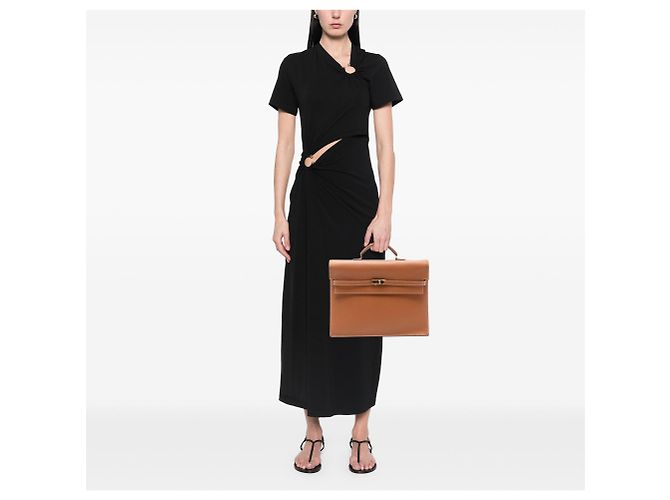 Hermès Epsom Kelly Depeches 38 Braun - Ansicht 7