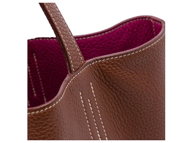 Hermès Clemence Double Sens 36 Marrone - vista 11