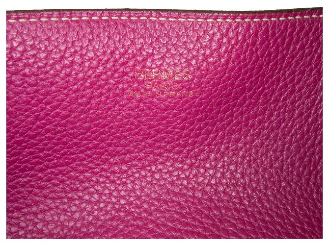 Hermès Clemence Double Sens 36 Marrone - vista 7