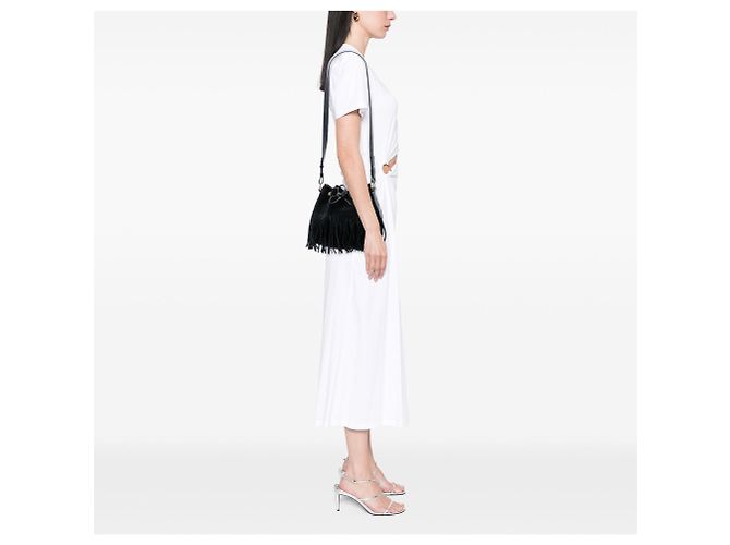 Bolso de flecos Emmanuelle de ante pequeño de Saint Laurent - vista 7