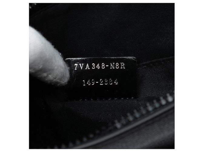 Borsa a tracolla Fendi Zucca Spalmati Ombre Nero - vista 6