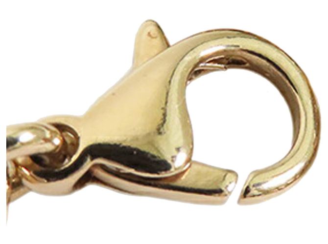Bracciale charm CC con strass placcato Chanel D'oro - vista 7