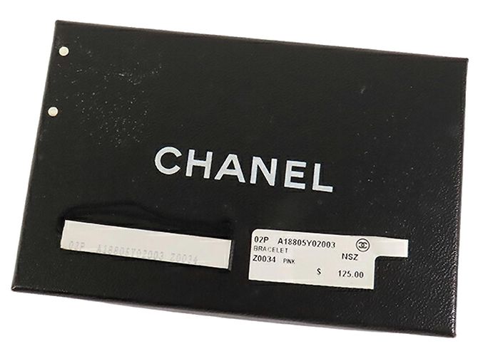 Bracciale charm CC con strass placcato Chanel D'oro - vista 9