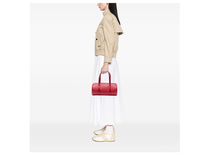 Louis Vuitton Epi Soufflot Rosso - vista 7