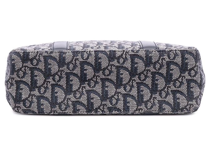 Dior Diorissimo Trotter Toile Cabas Blu - vista 3