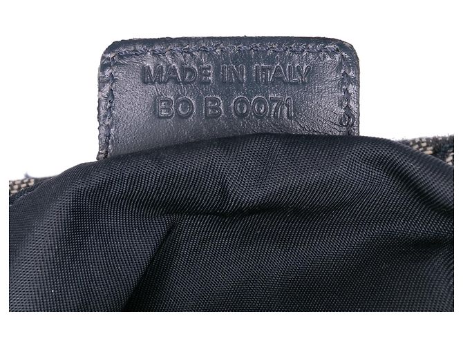 Dior Diorissimo Trotter Toile Cabas Blu - vista 6