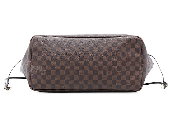 Louis Vuitton Damier Ebene Neverfull GM Marrone - vista 3