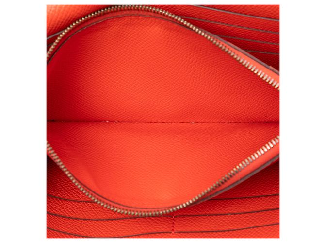 Cartera Larga Kelly en Epsom de Hermès Naranja - vista 4