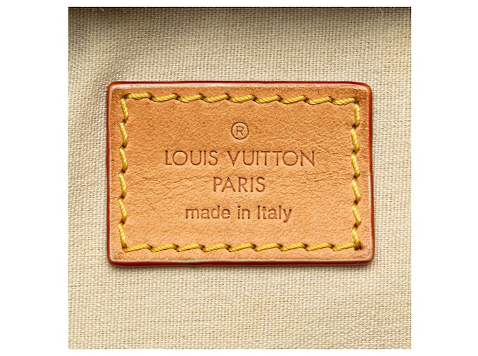 Louis Vuitton Monogram Vernis Sherwood GM Marrone - vista 5