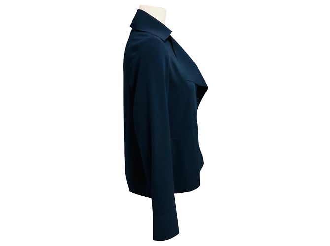 Giacca da sub blu navy Akris Punto - vista 2