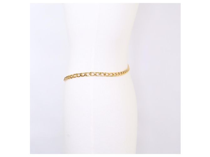 Cinturón de cadena dorada con moneda Coco Mark Cambon 94P de Chanel Dorado - vista 8