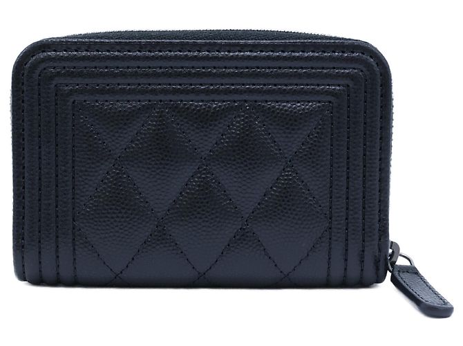 Monedero Chanel Boy Negro - vista 2