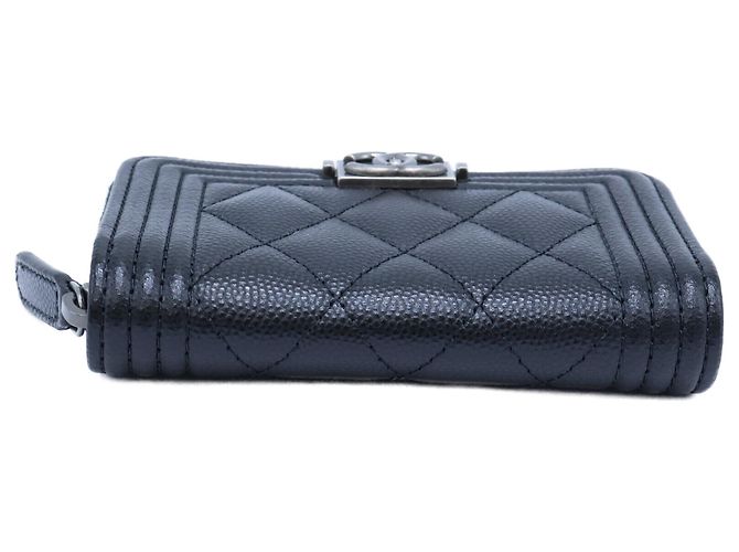 Monedero Chanel Boy Negro - vista 6