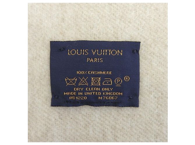 Stola Reykjavik in cashmere Monogram Louis Vuitton Marrone - vista 6