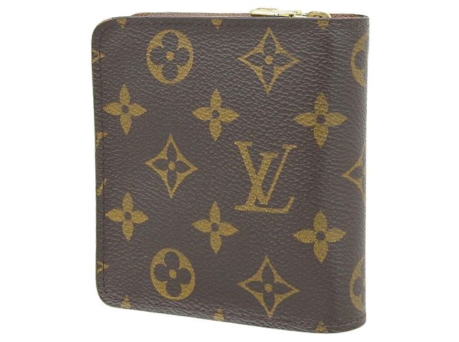 Louis Vuitton Monogram Compact Zip Bi-Fold Geldbörse Monogramm - Ansicht 2