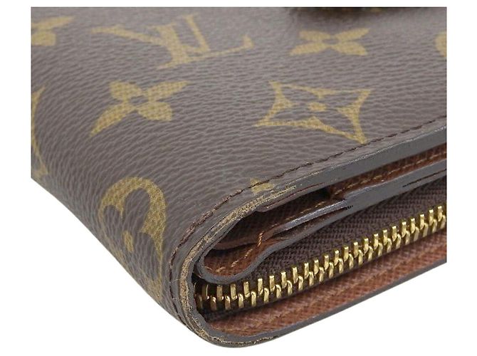 Louis Vuitton Monogram Compact Zip Bi-Fold Geldbörse Monogramm - Ansicht 4