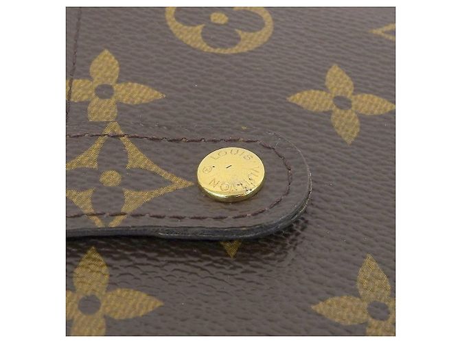 Louis Vuitton Monogram Compact Zip Bi-Fold Geldbörse Monogramm - Ansicht 5