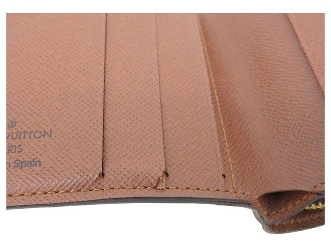 Louis Vuitton Monogram Compact Zip Bi-Fold Geldbörse Monogramm - Ansicht 7
