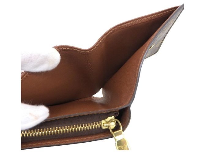 Louis Vuitton Monogram Compact Zip Bi-Fold Geldbörse Monogramm - Ansicht 8