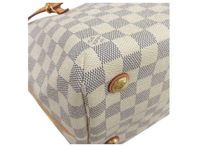 Borsa Tote Cabas PM Damier Azur di Louis Vuitton - vista 4